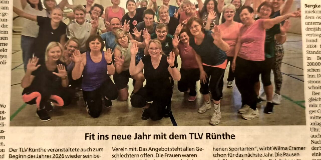 Fit ins Neue Jahr 2026